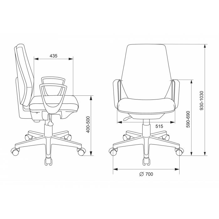 Кресло ch 400 new